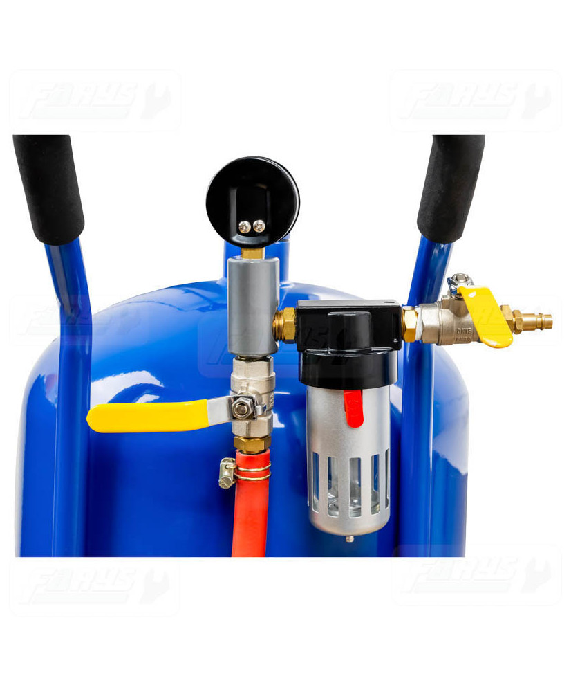 Piaskarka syfonowa 76l z zaworami i wężem 1/2" FR7011N OUTLET