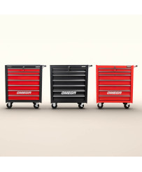 Szafka warsztatowa z siedmioma szufladami