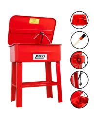 Myjka warsztatowa profesjonalna czerwona 80L FR8000 OUTLET