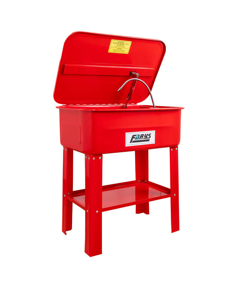 Myjka warsztatowa  czerwona 80L + spryskiwacz FR8000