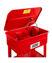 Myjka warsztatowa  czerwona 80L + spryskiwacz FR8000