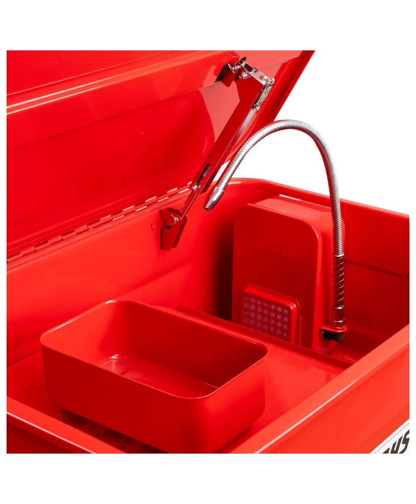 Myjka warsztatowa  czerwona 80L + spryskiwacz FR8000