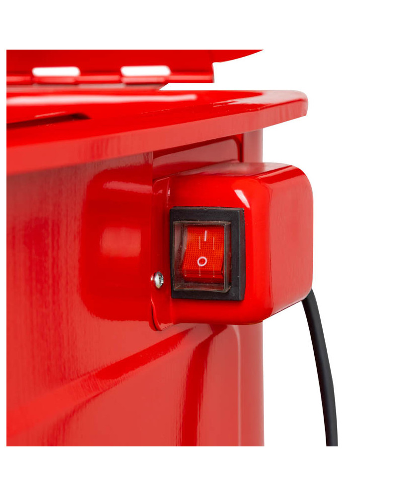 Myjka warsztatowa  czerwona 80L + spryskiwacz FR8000