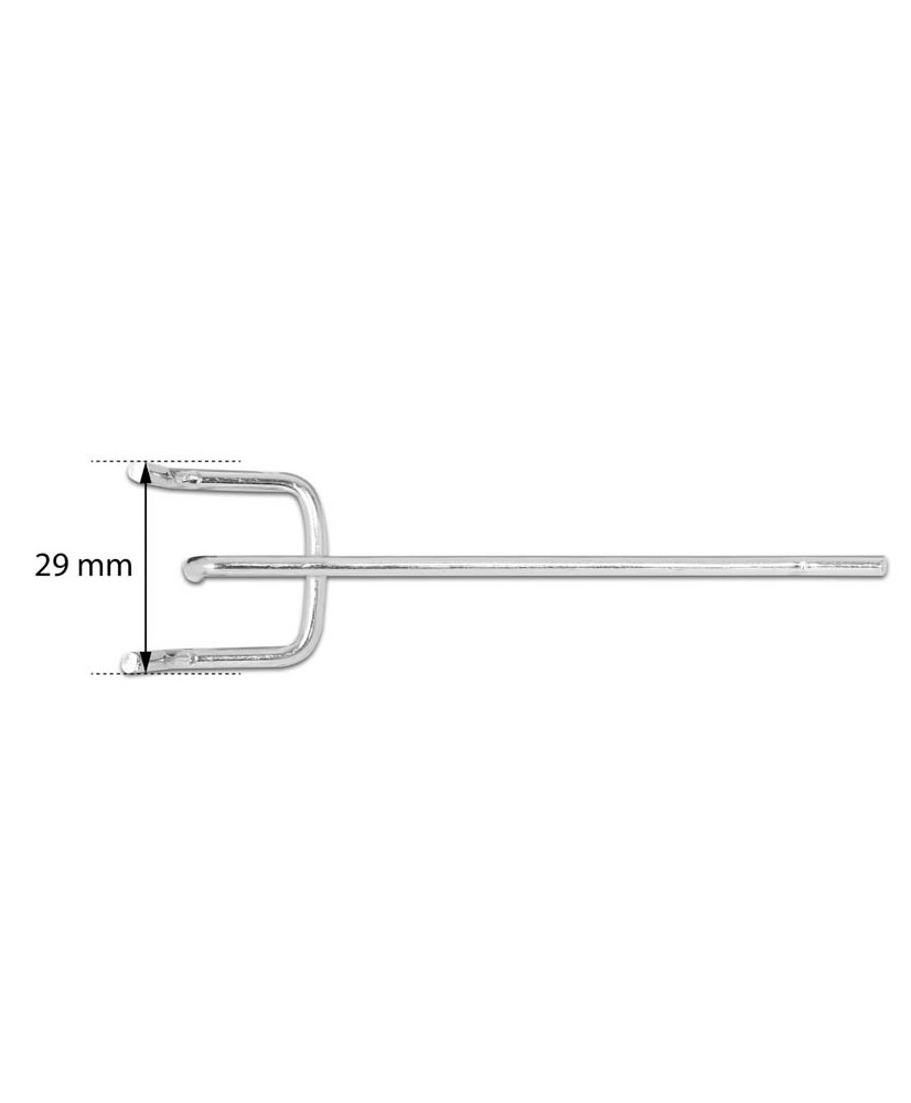 Haczyk na ściankę, tablicę, szafkę narzędziową 10 cm FR3925