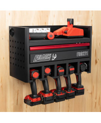 Szafka wisząca z szufladą na elektronarzędzia Milwaukee Makita z gniazdem 230V FR9271W