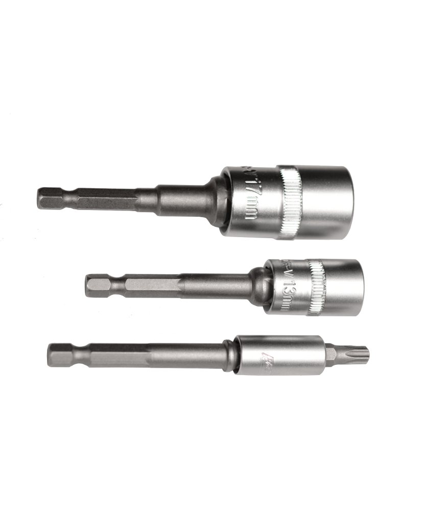 Zestaw adapterów do nasadek 3szt  1/4 3/8 1/2 FR2605
