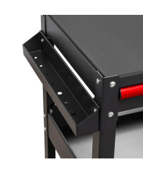 wózek warsztatowy serwisowy z trzema półkami