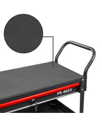 wózek warsztatowy serwisowy z trzema półkami