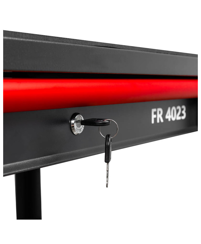 Wózek narzędziowy warsztatowy serwisowy 3 półki szuflada  FR4023 OUTLET NOWY