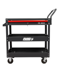 wózek warsztatowy serwisowy z trzema półkami