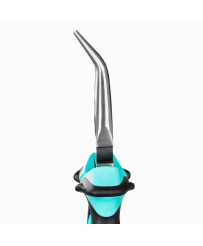 Szczypce wydłużone wygięte odgięte 200 mm FR00546