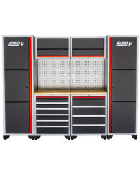 Zestaw meble warsztatowe na narzędzia regał szafka FR4070 - OUTLET
