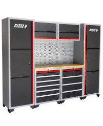 Zestaw meble warsztatowe na narzędzia regał szafka FR4070 - OUTLET