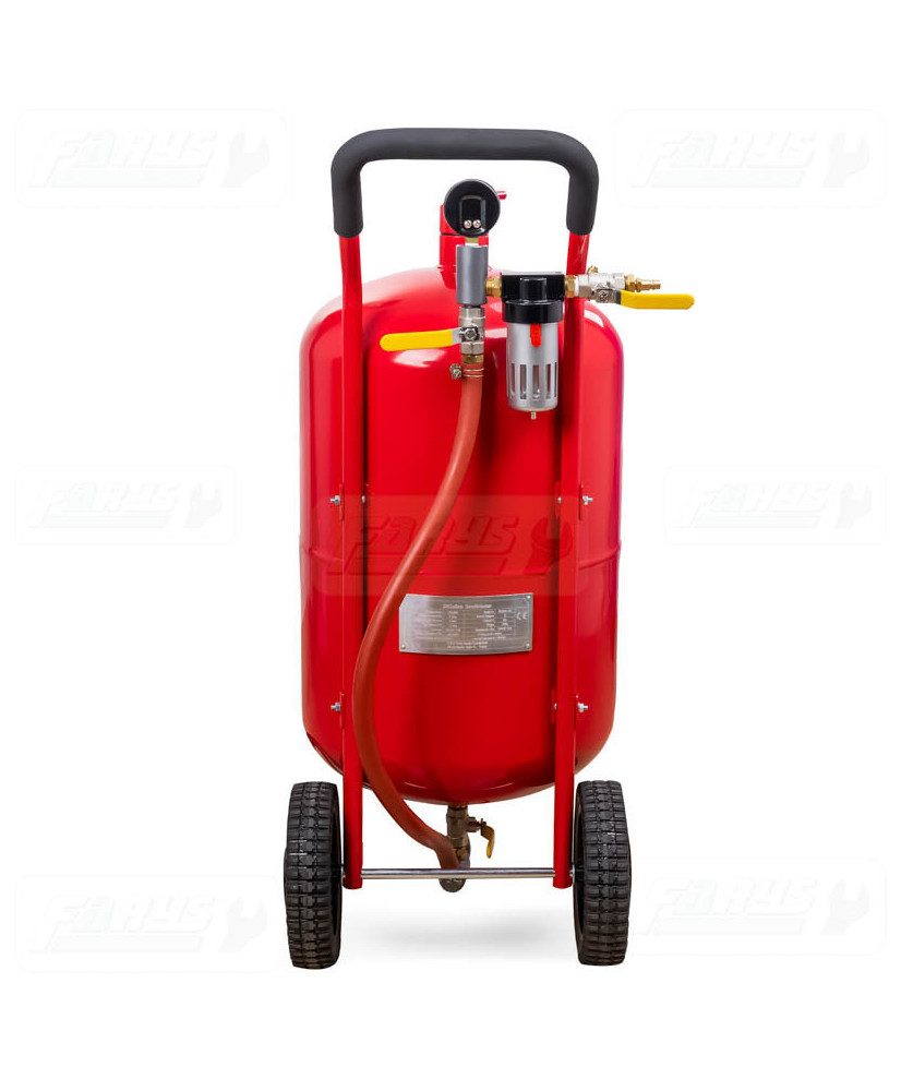 Piaskarka syfonowa 76l z zaworami i wężem 1/2" FR7011C - OUTLET