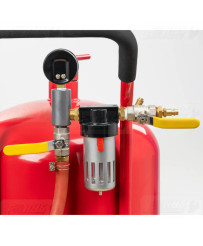Piaskarka syfonowa 76l z zaworami i wężem 1/2" FR7011C - OUTLET