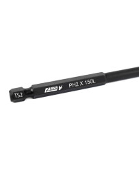 10x Bity WKRĘTARKI MAGNETYCZNE PH2 150 mm Końcówki wkrętakowe Groty FR2356