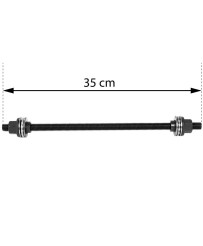 ŚRUBA ŚCIĄGACZ PRASA TULEI WAHACZA ŁOŻYSK M14x2,0  350mm  FR4242-14