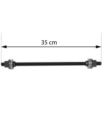 ŚRUBA ŚCIĄGACZ PRASA TULEI WAHACZA ŁOŻYSK M16x2,0  350mm  FR4242-16