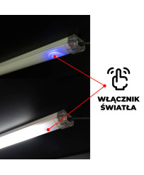 Meble garażowe warsztatowe  Regał szafka do warsztatu garażu LED FR4110 + Stołek