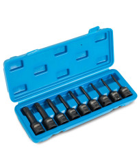 Zestaw torx udarowych nasadki 1/2'' T20 -T70 9szt FR2361
