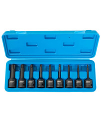 Zestaw torx udarowych nasadki 1/2'' T20 -T70 9szt FR2361