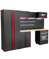 Meble garażowe warsztatowe  Regał szafka do warsztatu garażu LED FR4110 - OUTLET