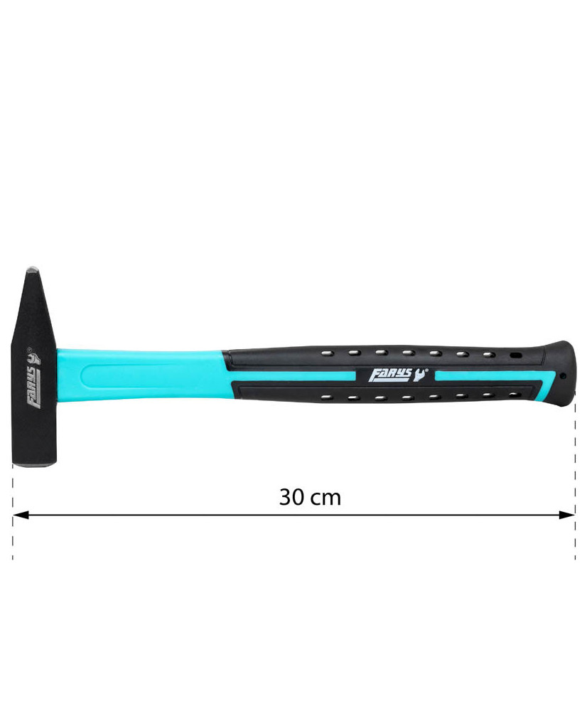 Zestaw młotków ślusarskich z włókna szklanego młotki 300g, 500g, 800g - FR9782, FR9784, FR9786