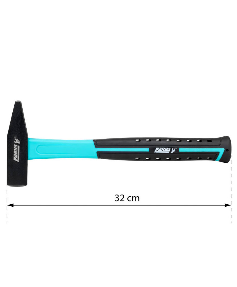 Zestaw młotków ślusarskich z włókna szklanego młotki 300g, 500g, 800g - FR9782, FR9784, FR9786