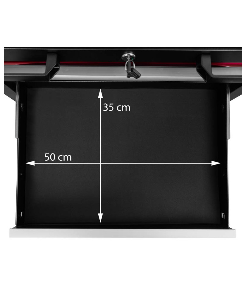 Wózek narzędziowy 6 Szuflad szafka mobilna warsztatowa FR4048w - OUTLET