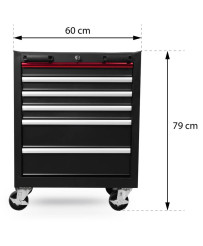 Wózek narzędziowy 6 Szuflad szafka mobilna warsztatowa FR4048w - OUTLET