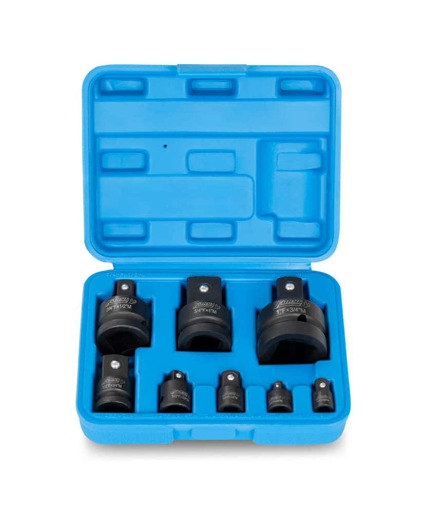 Zestaw redukcje udarowe 1/4,1/2, 3/4, 3/8,1cal 8el FR2345