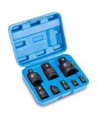 Zestaw redukcje udarowe 1/4,1/2, 3/4, 3/8,1cal 8el FR2345