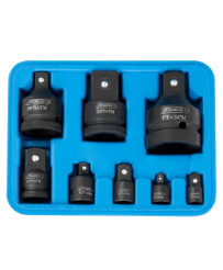 Zestaw redukcje udarowe 1/4,1/2, 3/4, 3/8,1cal 8el FR2345