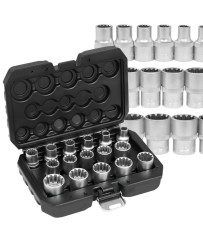 Nasadki Vario 1/2" 8 - 24 mm calowe/metryczne FR2067