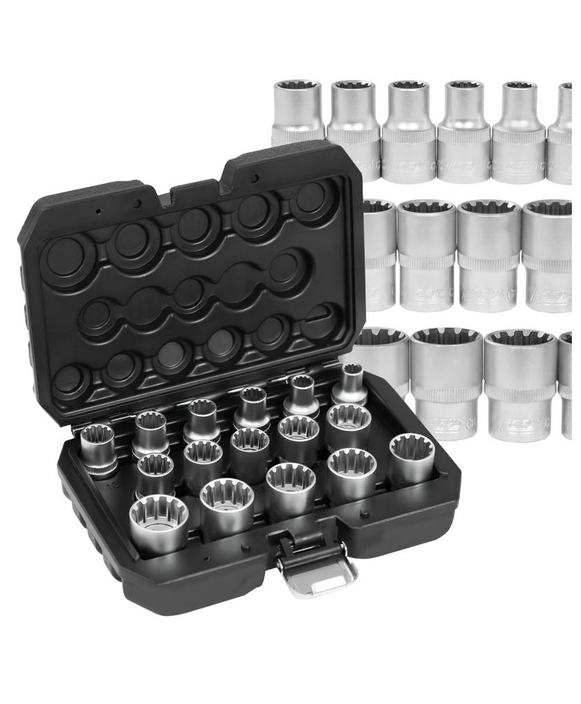 Nasadki Vario 1/2" 8 - 24 mm calowe/metryczne FR2067