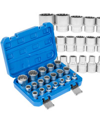 Zestaw nasadek spline nasadki VARIO PLUS 8-32mm 1/2' 19szt FR2066N
