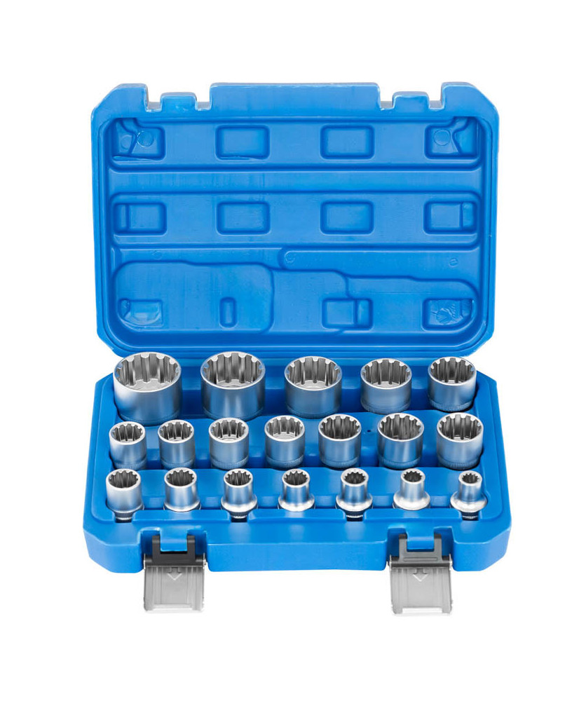 Zestaw nasadek spline nasadki VARIO PLUS 8-32mm 1/2' 19szt FR2066N