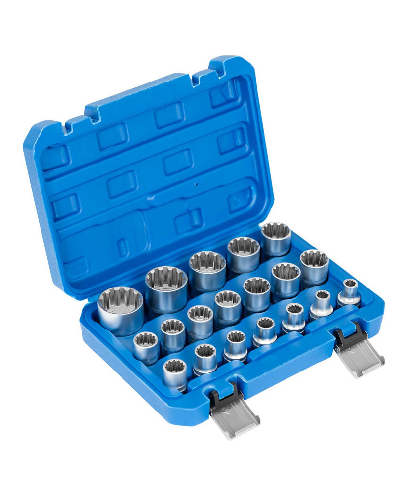 Zestaw nasadek spline nasadki VARIO PLUS 8-32mm 1/2' 19szt FR2066N