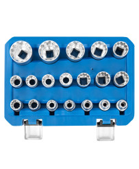 Zestaw nasadek spline nasadki VARIO PLUS 8-32mm 1/2' 19szt FR2066N