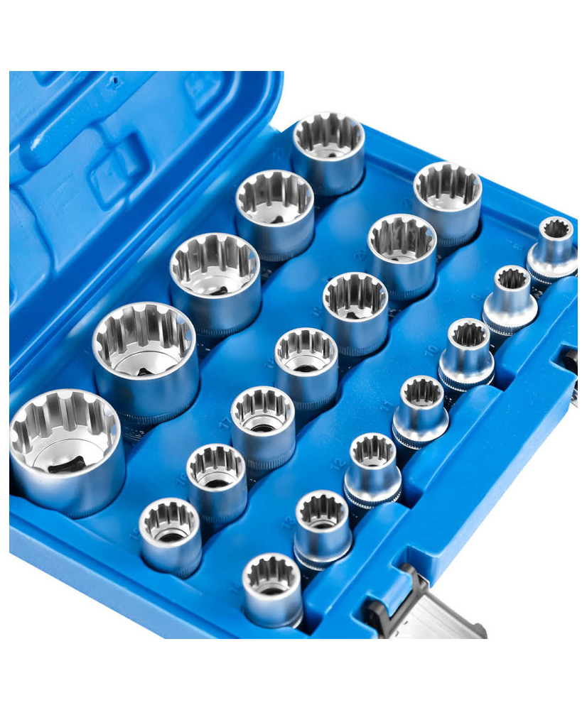 Zestaw nasadek spline nasadki VARIO PLUS 8-32mm 1/2' 19szt FR2066N