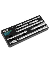 Przedłużki uchylne zestaw 1/2" 3/8" 1/4" 9el. FR2555