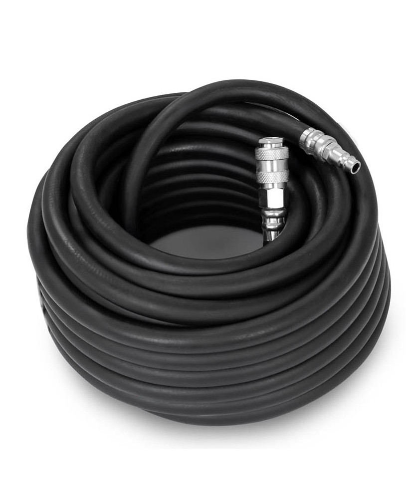 Wąż pneumatyczny gumowy okuty 15m / FI 16x9,5 mm do kompresora FR7410