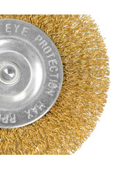 Szczotki druciane kpl 6szt, 37, 50, 62, 75mm, stal FR9414