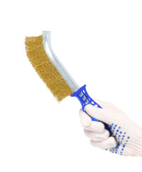 Szczotka ręczna 250 mm mosiężna FR9427