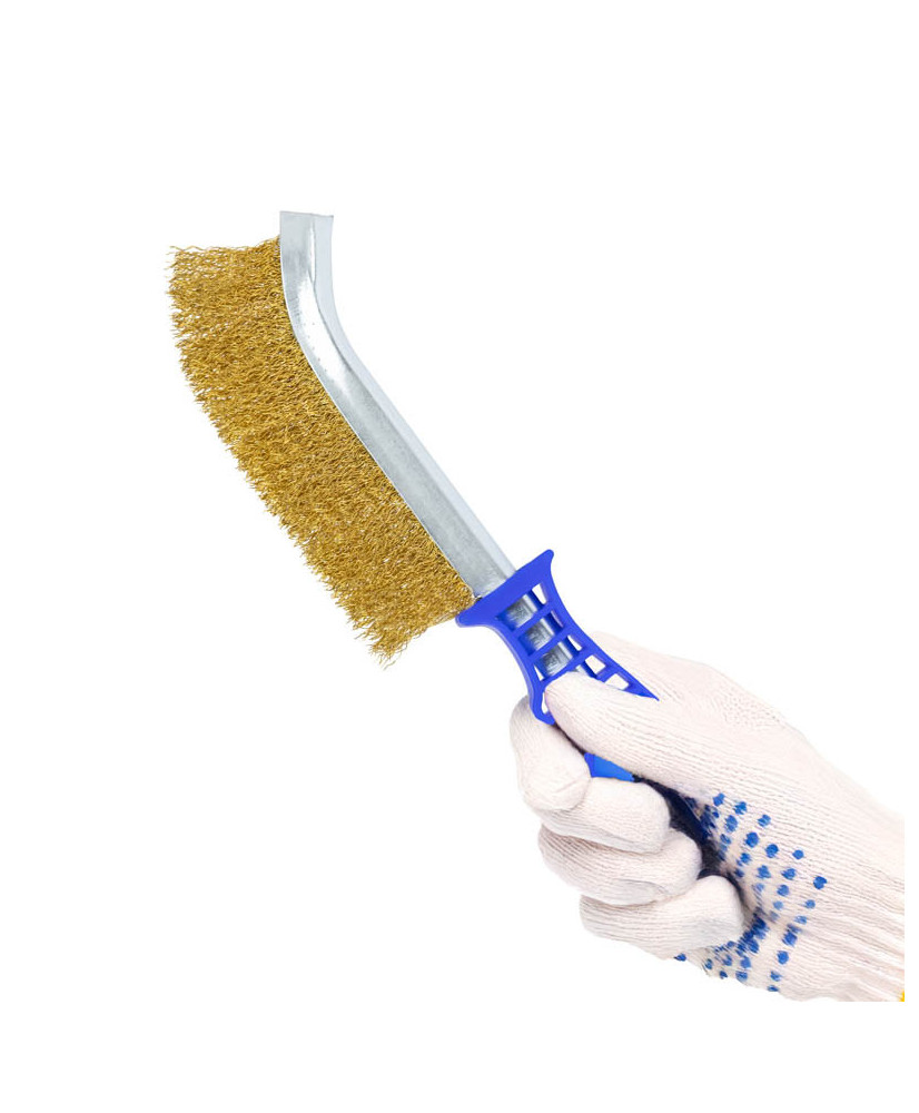 Szczotka ręczna 250 mm mosiężna FR9427