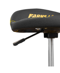 Stołek taboret warsztatowy masywny siedzisko na kółkach obrotowy FR9228