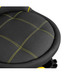 Stołek taboret warsztatowy masywny siedzisko na kółkach obrotowy FR9228