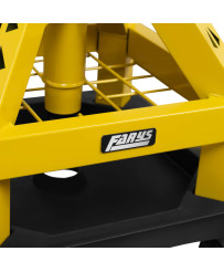 Stołek taboret warsztatowy masywny siedzisko na kółkach obrotowy FR9228