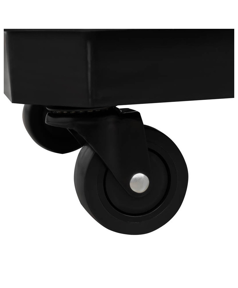 Stołek taboret warsztatowy masywny siedzisko na kółkach obrotowy FR9228