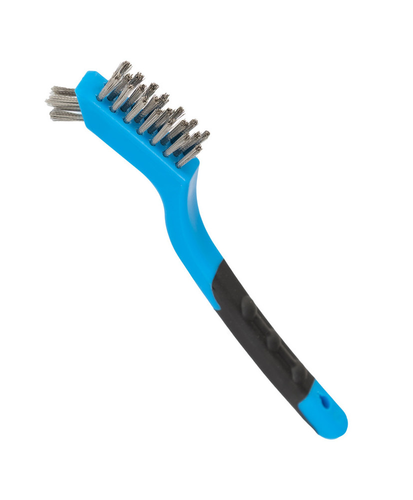 Zestaw szczotek drucianych 3 szt. nylon, stal, mosiądz szczotka FARYS FR9425